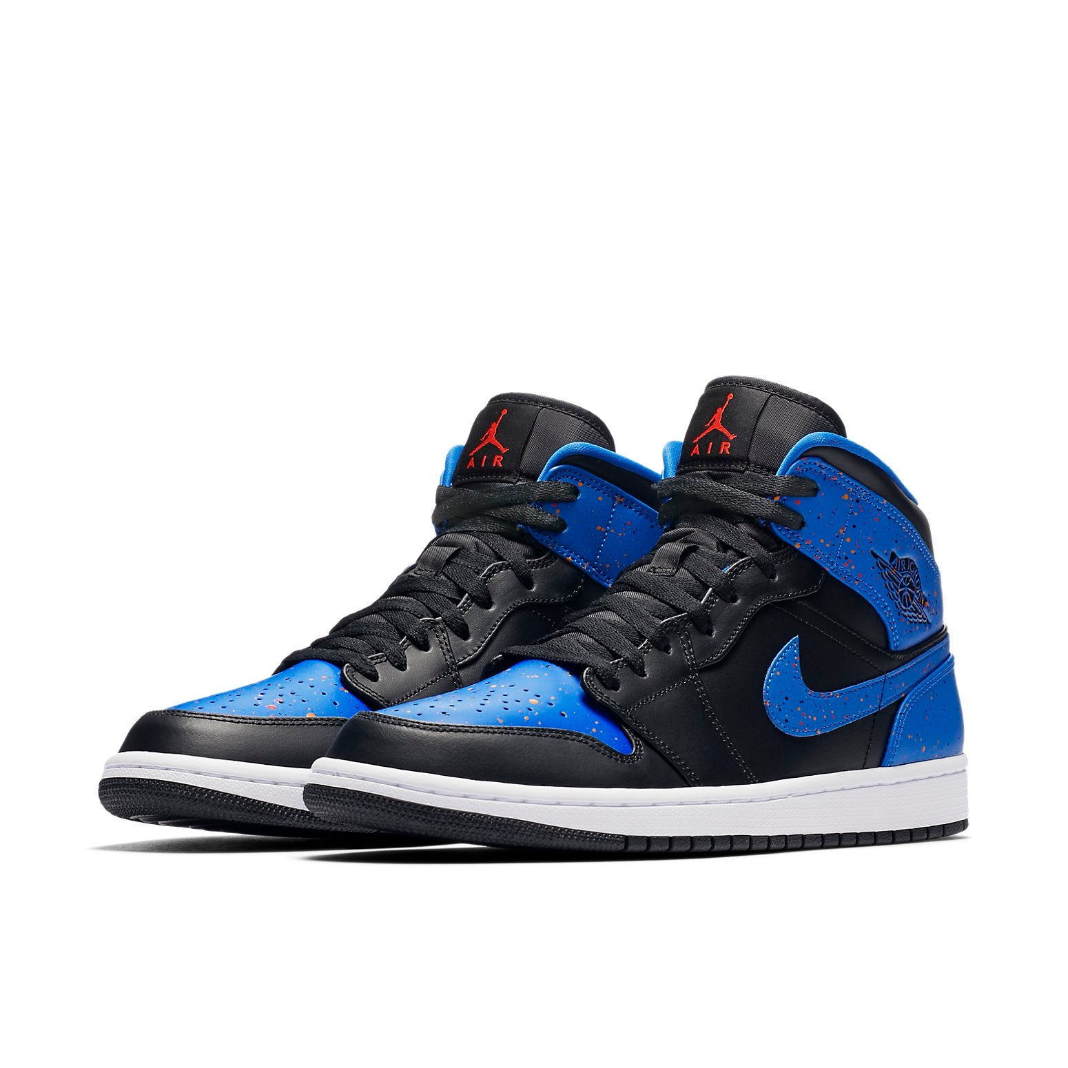 Air Jordan 1 Mid  Royal Splatter - Air Jordan 1 Mid  Royal Splatter - Yeezy Boost 350