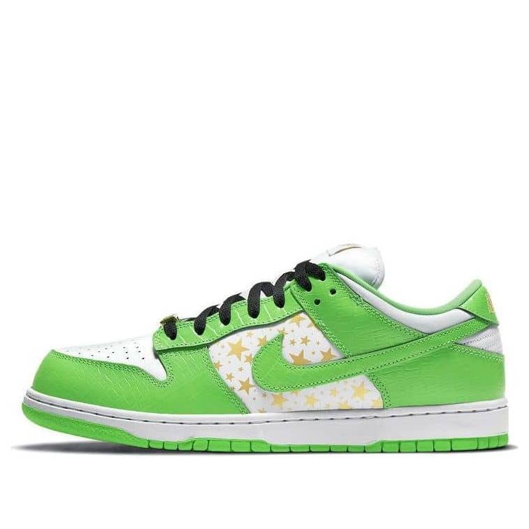 Nike x Supreme SB Dunk Low OG QS  Mean Green - Nike x Supreme SB Dunk Low OG QS  Mean Green - Yeezy Boost 350