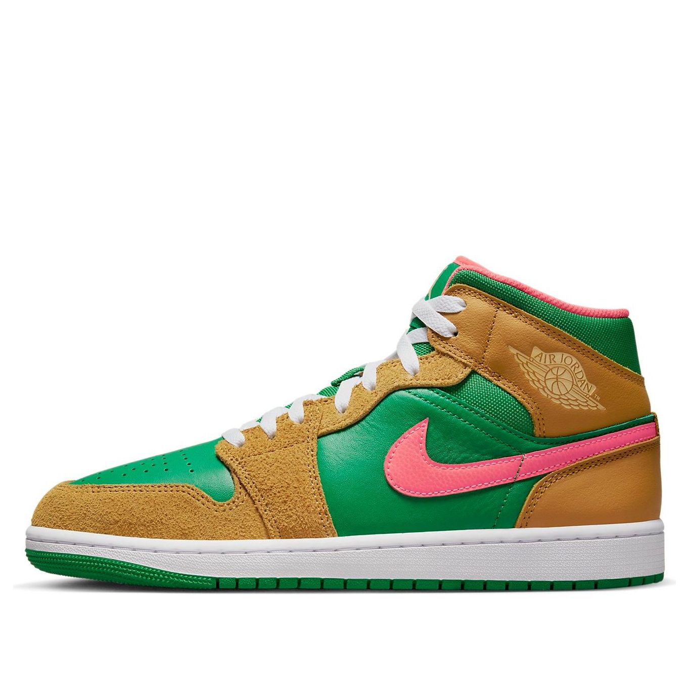 Jordan Air Jordan 1 Mid Wheat Watermelon - Jordan Air Jordan 1 Mid Wheat Watermelon - Yeezy Boost 350