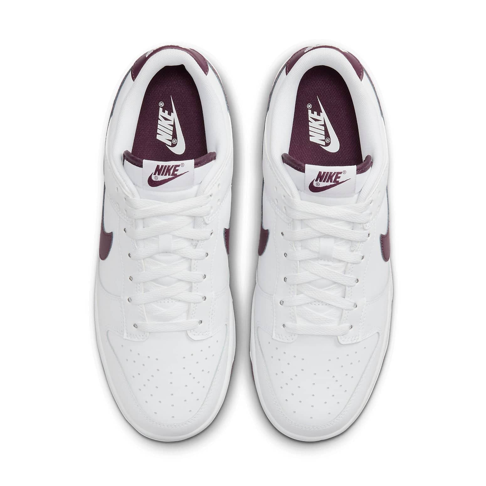 Nike Dunk Low Retro  White Night Maroon - Nike Dunk Low Retro  White Night Maroon - Yeezy Boost 350