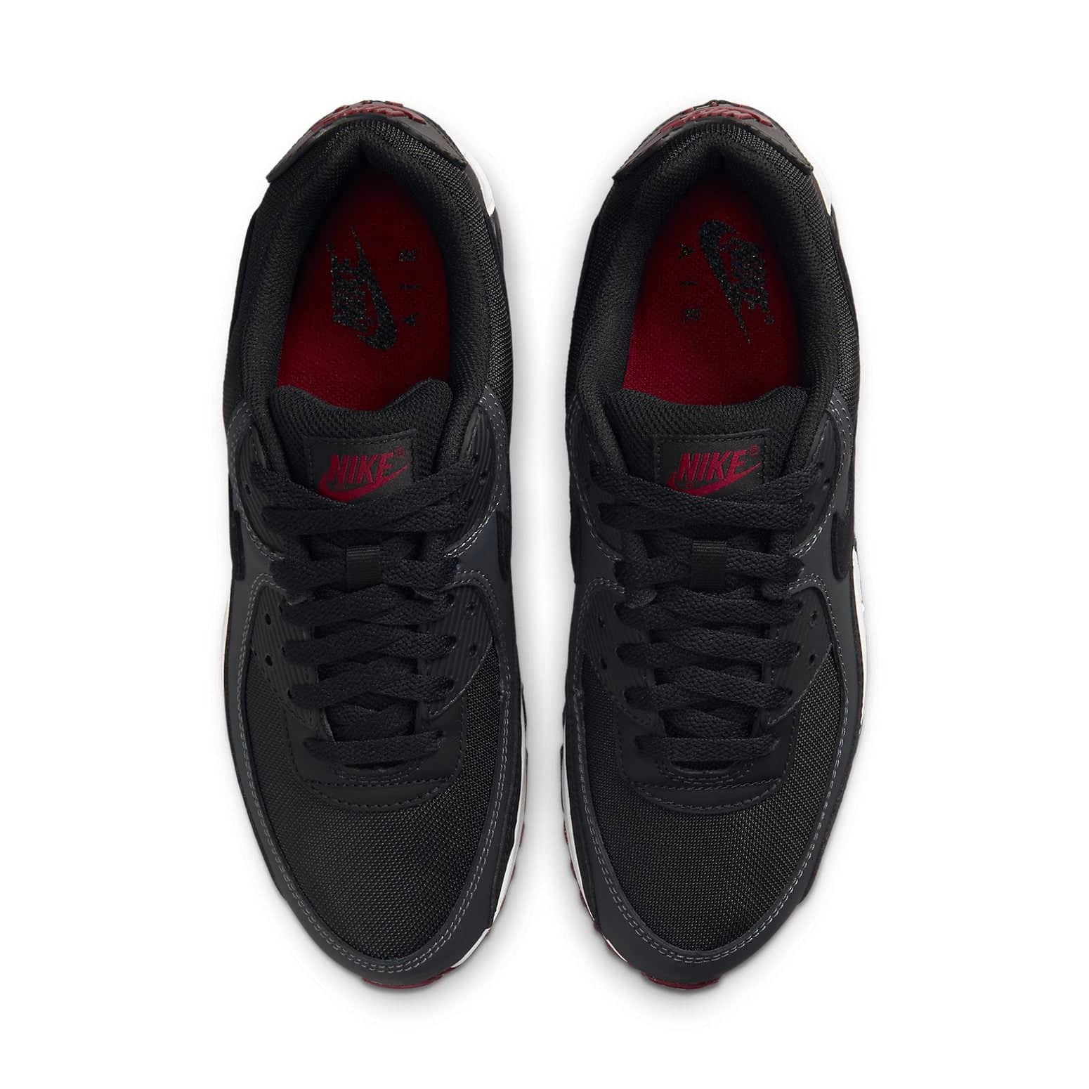 Nike Air Max 90  Anthracite Team Red - Nike Air Max 90  Anthracite Team Red - Yeezy Boost 350