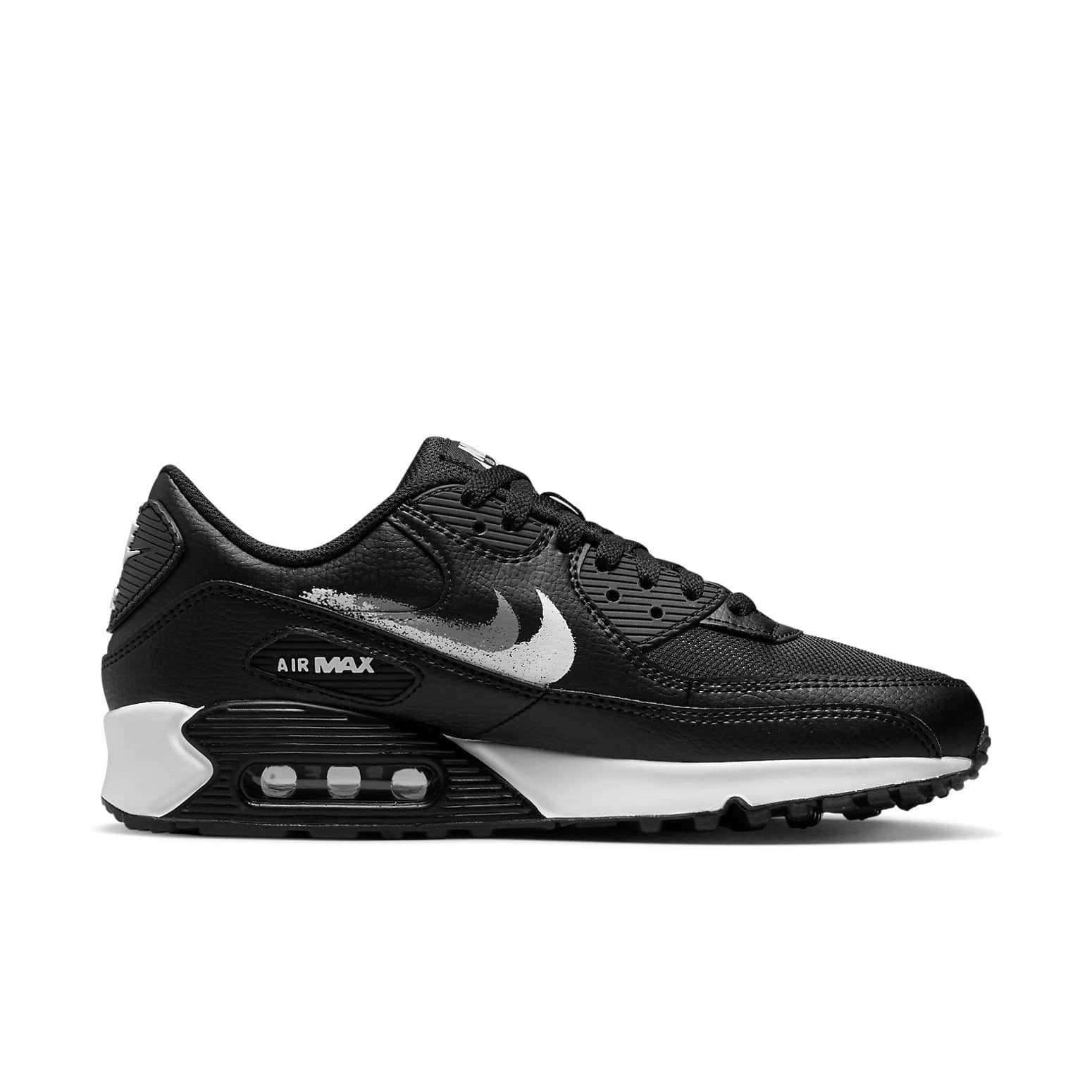 Nike Air Max 90  Spray Paint Swoosh - Nike Air Max 90  Spray Paint Swoosh - Yeezy Boost 350