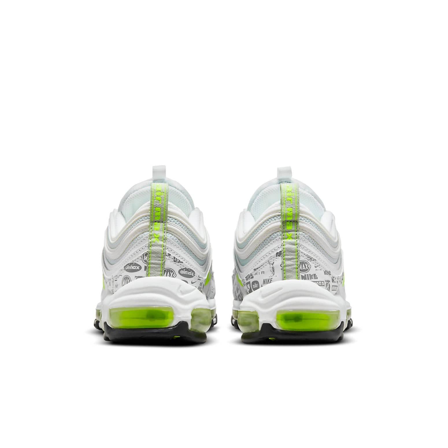 Nike Air Max 97  Reflective Logo White Volt - Nike Air Max 97  Reflective Logo White Volt - Yeezy Boost 350
