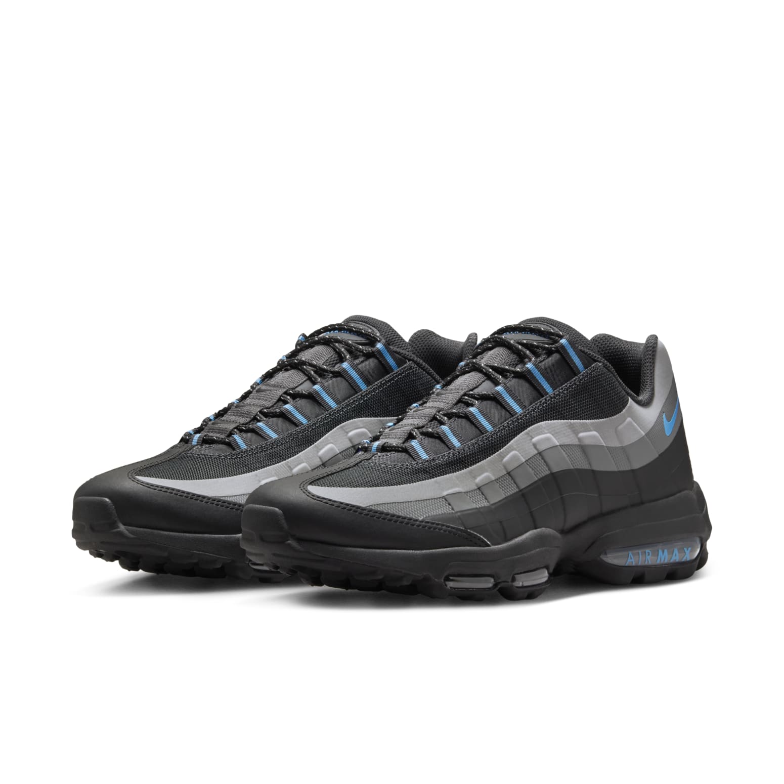 Nike Air Max 95  Ultra Black University Blue - Nike Air Max 95  Ultra Black University Blue - Yeezy Boost 350