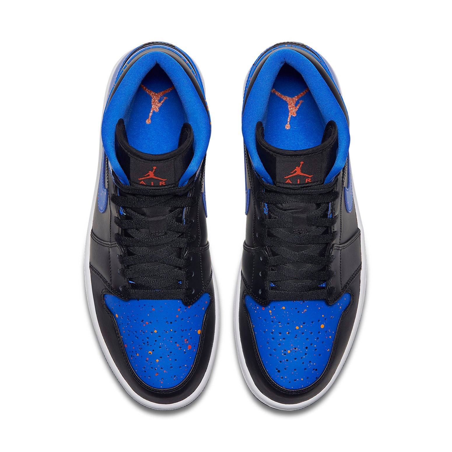 Air Jordan 1 Mid  Royal Splatter - Air Jordan 1 Mid  Royal Splatter - Yeezy Boost 350