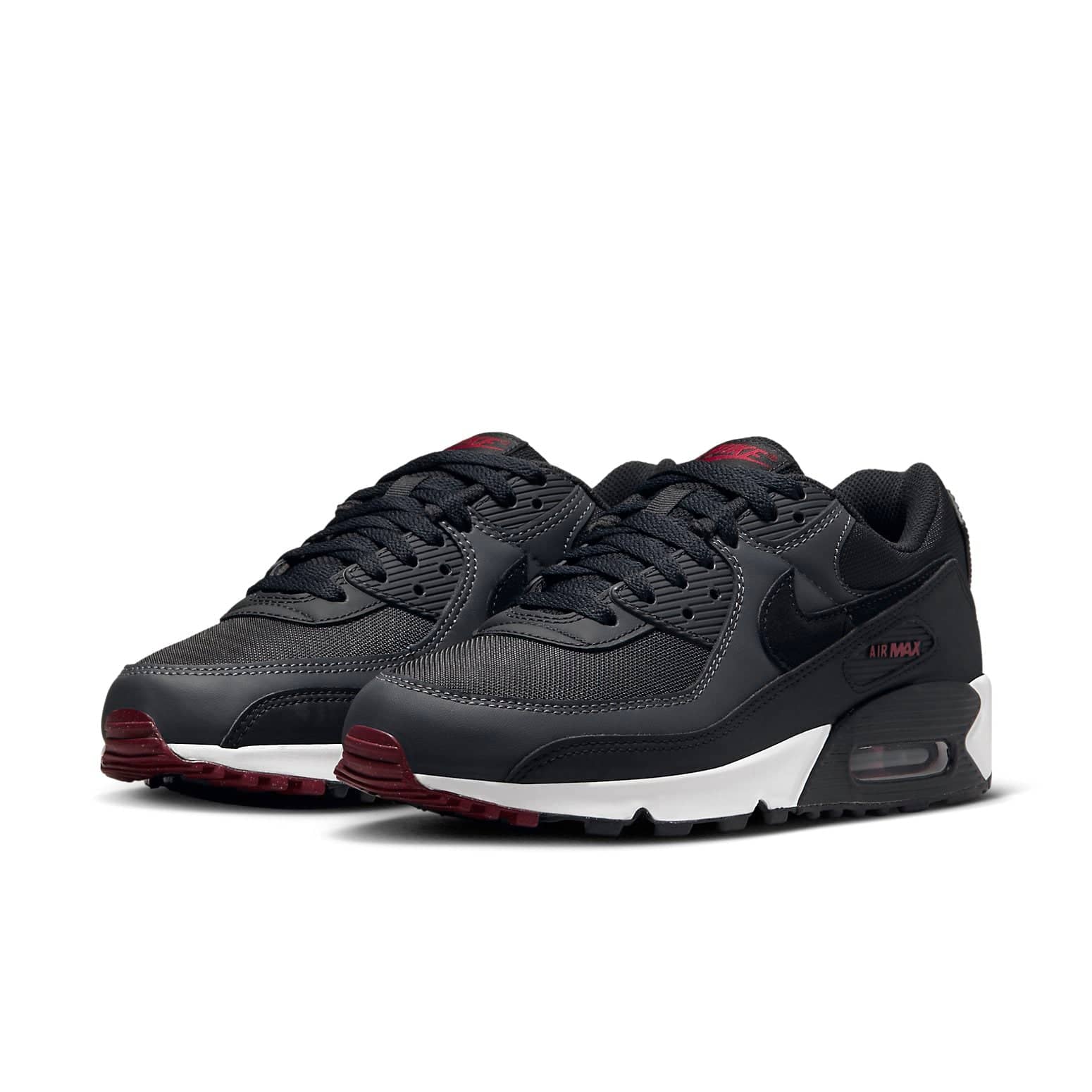 Nike Air Max 90  Anthracite Team Red - Nike Air Max 90  Anthracite Team Red - Yeezy Boost 350