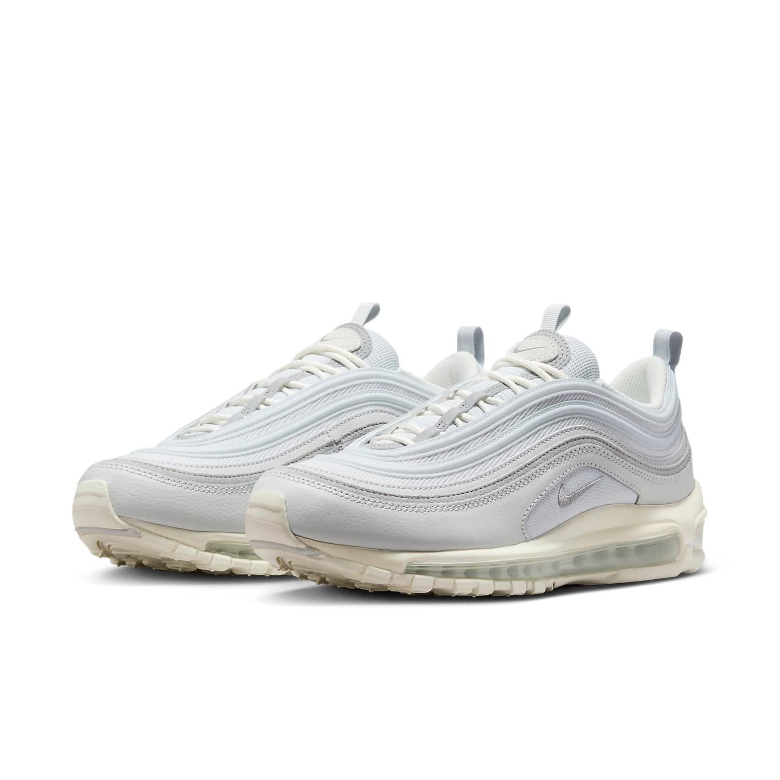 Nike Air Max 97  Pure Platinum Wolf Grey Sail - Nike Air Max 97  Pure Platinum Wolf Grey Sail - Yeezy Boost 350