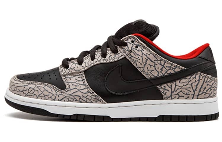 Nike x Supreme SB Dunk Low Pro  Black Cement - Nike x Supreme SB Dunk Low Pro  Black Cement - Yeezy Boost 350