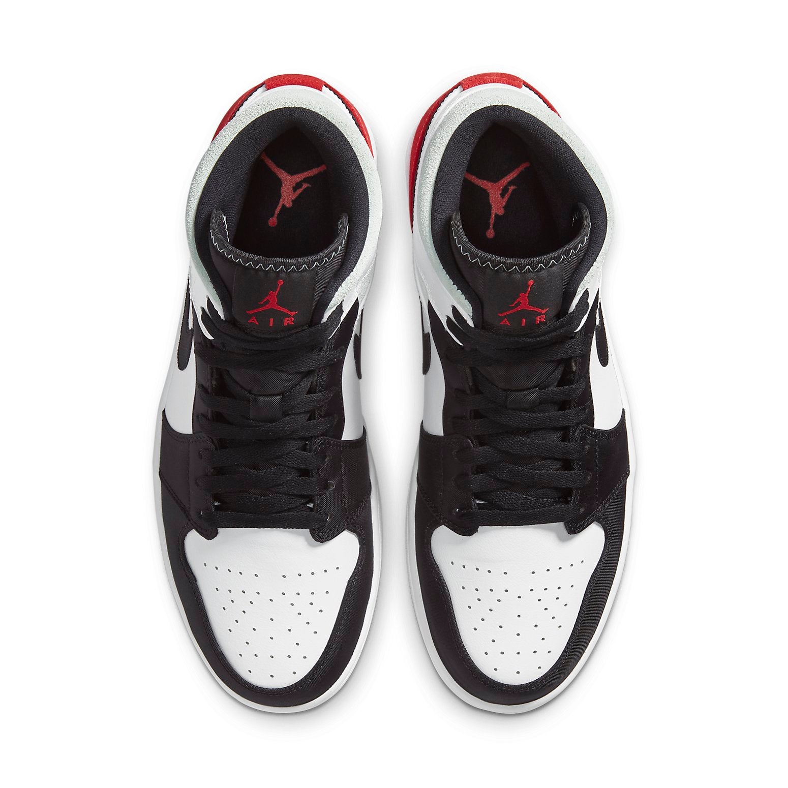 Air Jordan 1 Mid SE  Red Black Toe - Air Jordan 1 Mid SE  Red Black Toe - Yeezy Boost 350