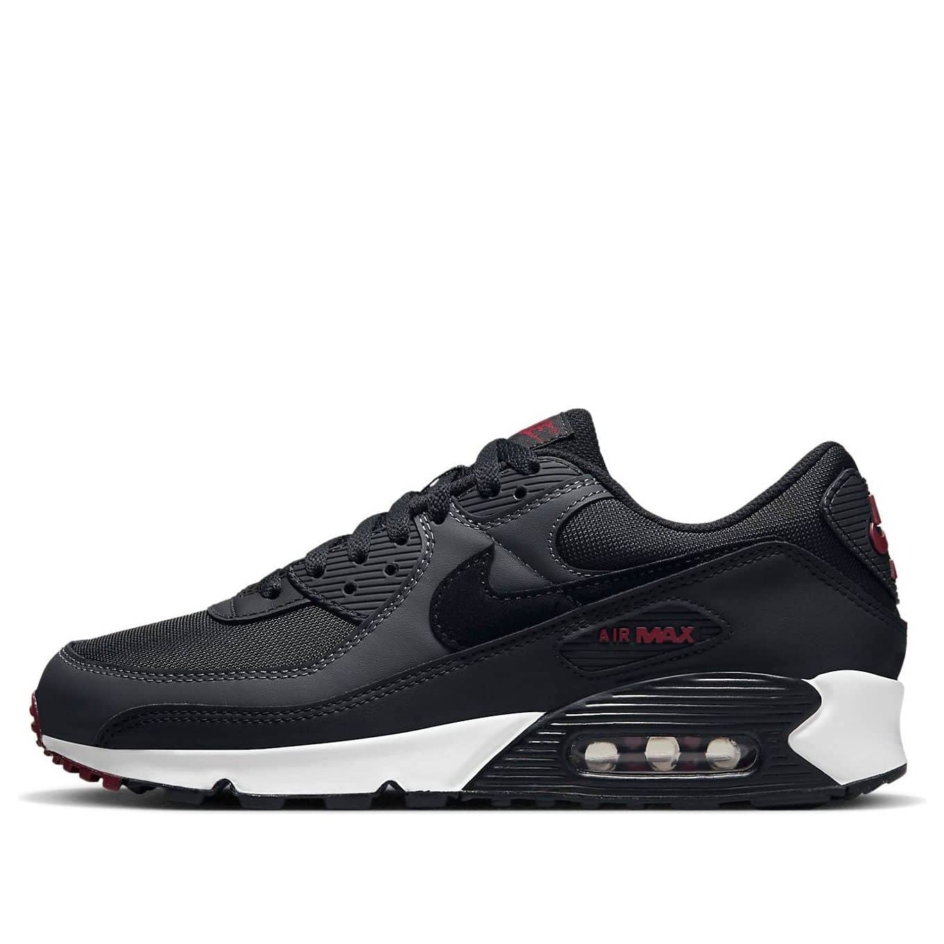 Nike Air Max 90  Anthracite Team Red - Nike Air Max 90  Anthracite Team Red - Yeezy Boost 350
