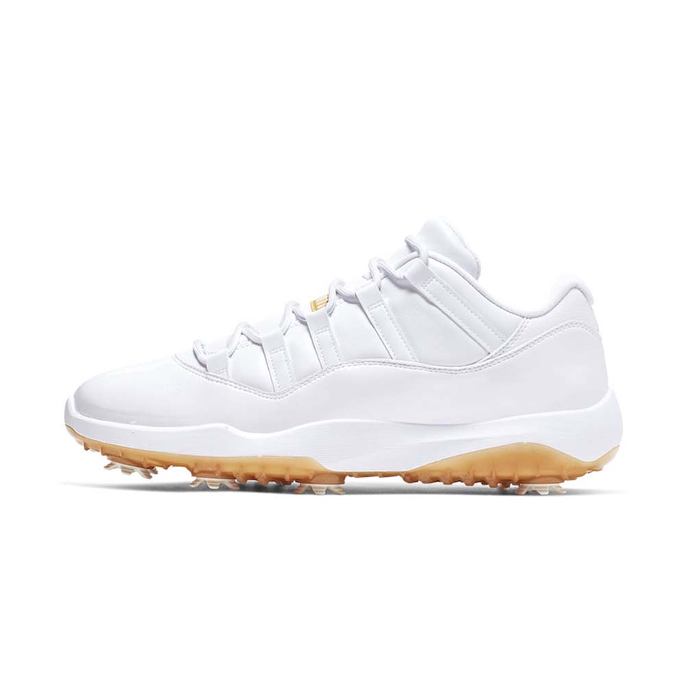 Air Jordan 11 Low Golf 'White Metallic Gold' - Air Jordan 11 Low Golf 'White Metallic Gold' - Yeezy Boost 350