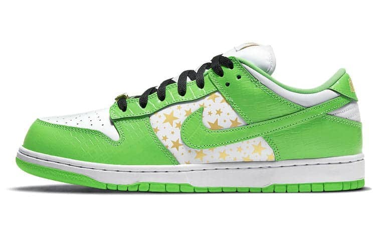Nike x Supreme SB Dunk Low OG QS  Mean Green - Nike x Supreme SB Dunk Low OG QS  Mean Green - Yeezy Boost 350