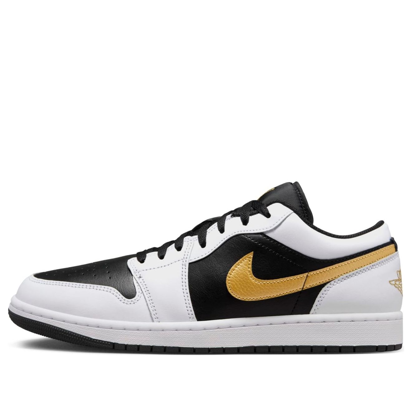 Air Jordan 1 Low  White Black Metallic Gold Swoosh - Air Jordan 1 Low  White Black Metallic Gold Swoosh - Yeezy Boost 350