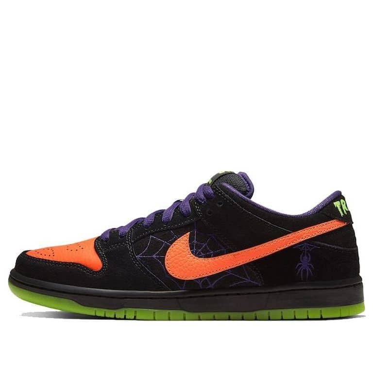 Nike SB Dunk Low Night of Mischief  Green Black Orange - Nike SB Dunk Low Night of Mischief  Green Black Orange - Yeezy Boost 350
