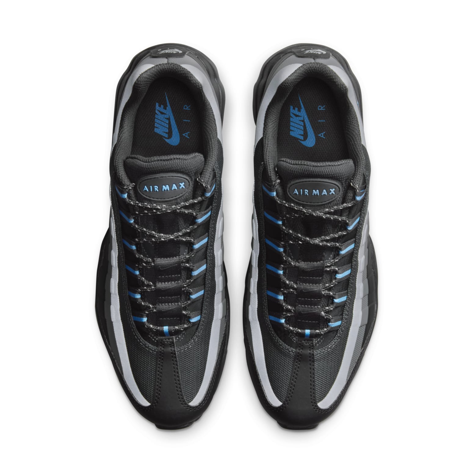 Nike Air Max 95  Ultra Black University Blue - Nike Air Max 95  Ultra Black University Blue - Yeezy Boost 350