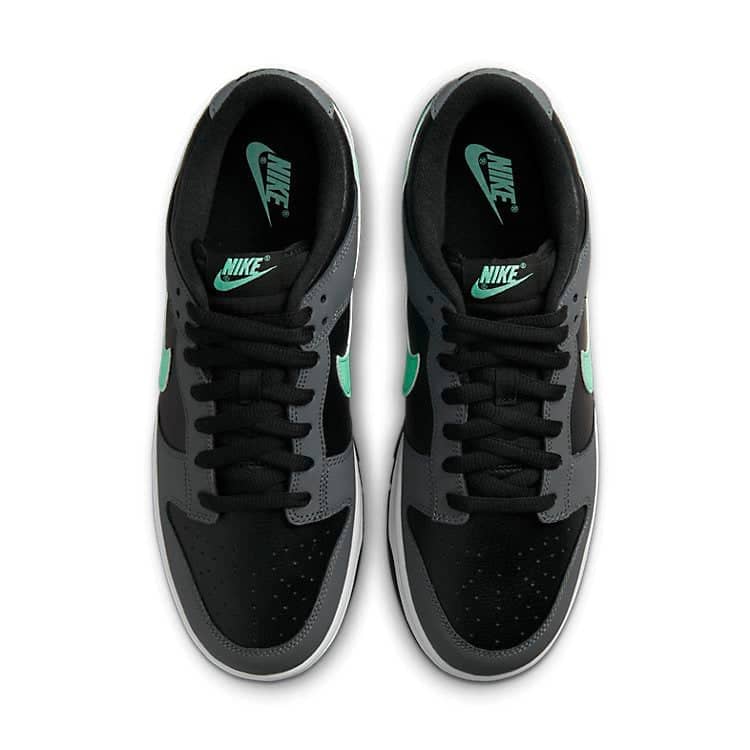 Nike Dunk Low  Black Green Glow - Nike Dunk Low  Black Green Glow - Yeezy Boost 350