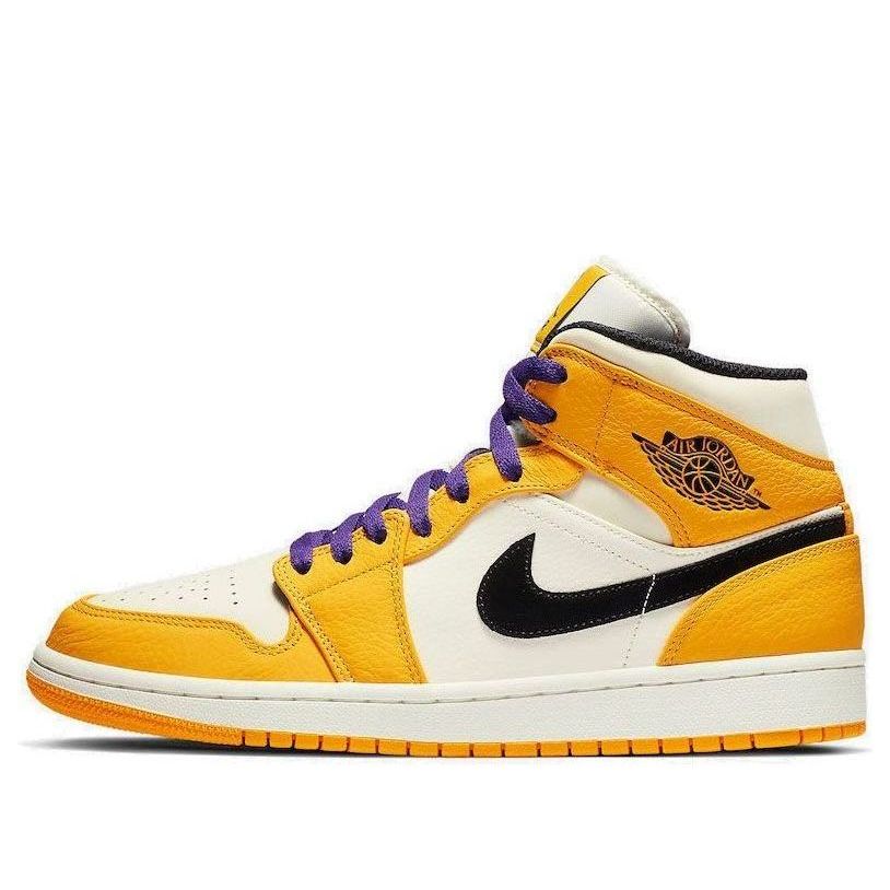 Air Jordan 1 Mid  Lakers Gold - Air Jordan 1 Mid  Lakers Gold - Yeezy Boost 350