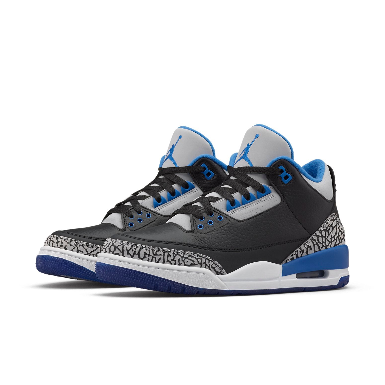 Air Jordan 3 Retro  Sport Blue - Air Jordan 3 Retro  Sport Blue - Yeezy Boost 350