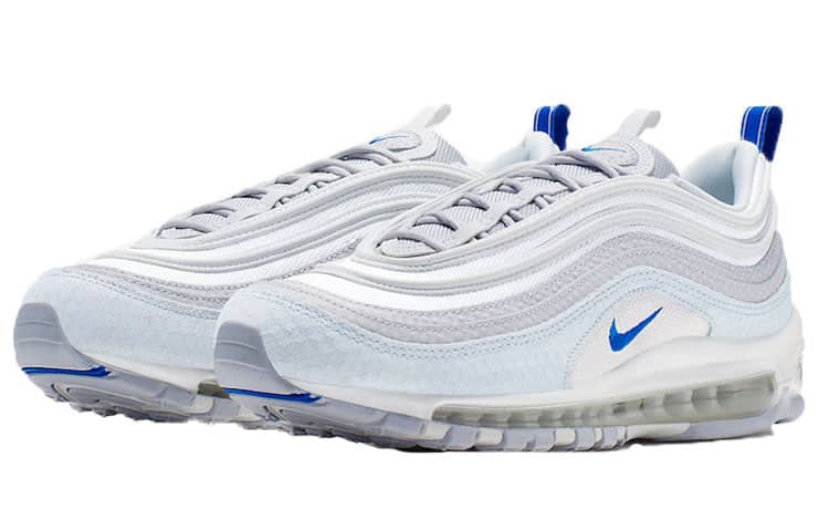 Nike Air Max 97 Premium  Platinum Racer Blue - Nike Air Max 97 Premium  Platinum Racer Blue - Yeezy Boost 350