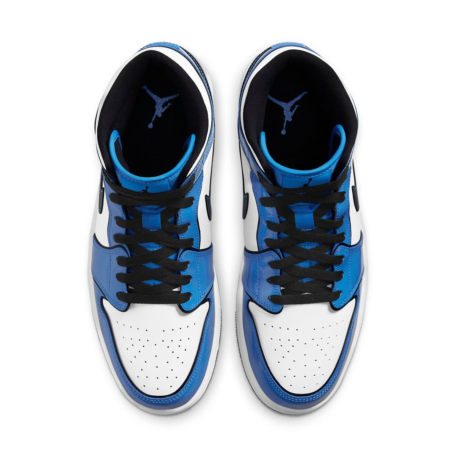 Air Jordan 1 Mid SE  Signal Blue - Air Jordan 1 Mid SE  Signal Blue - Yeezy Boost 350