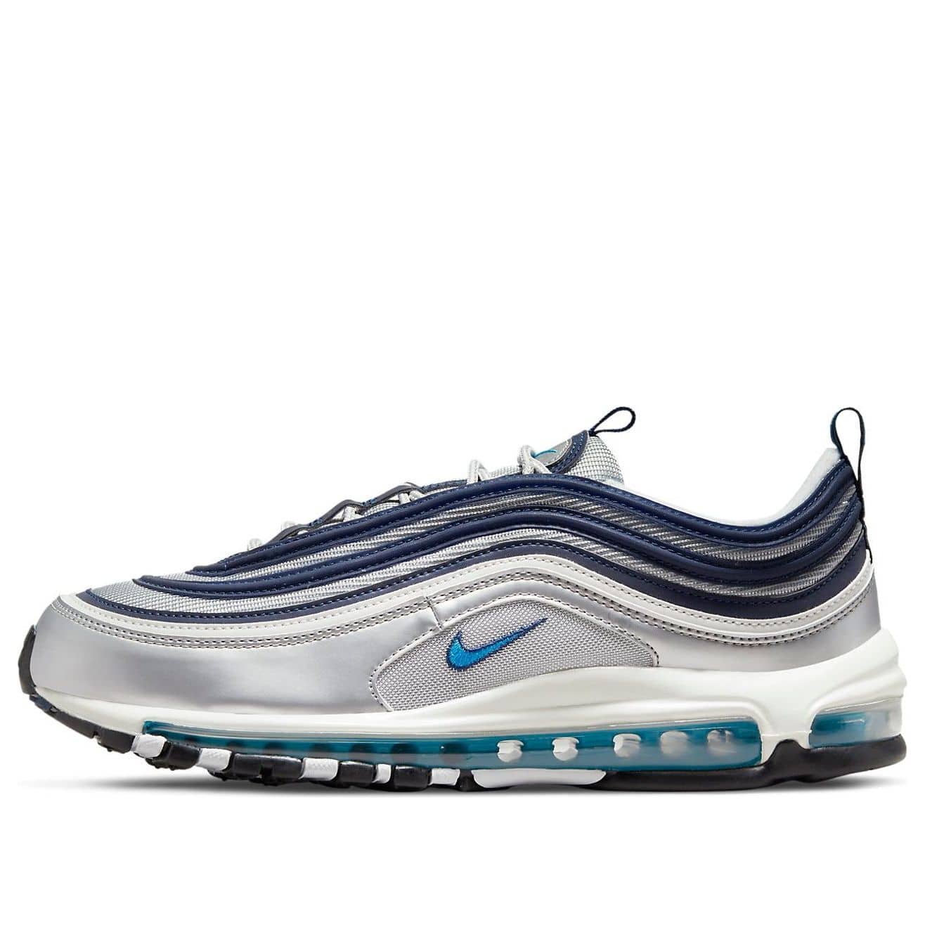 Nike Air Max 97 OG  Metallic Silver Chlorine Blue - Nike Air Max 97 OG  Metallic Silver Chlorine Blue - Yeezy Boost 350
