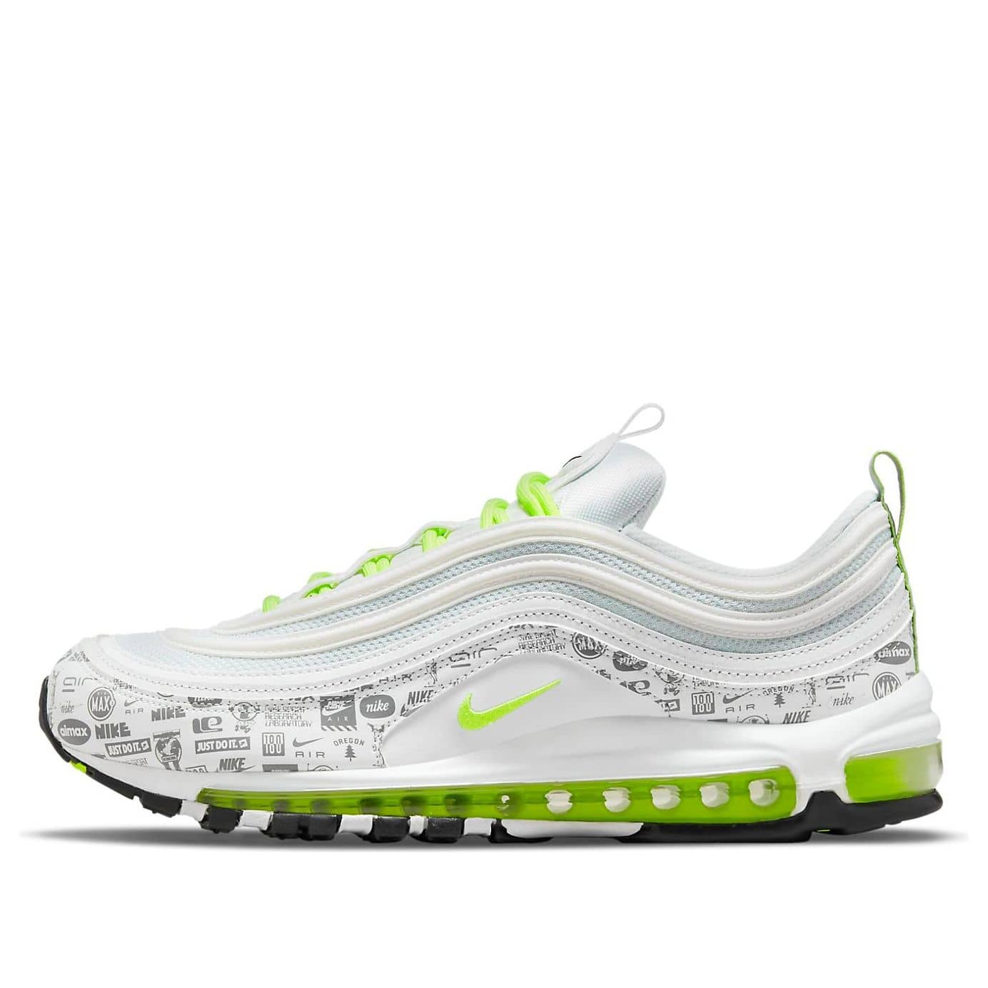 Nike Air Max 97  Reflective Logo White Volt - Nike Air Max 97  Reflective Logo White Volt - Yeezy Boost 350