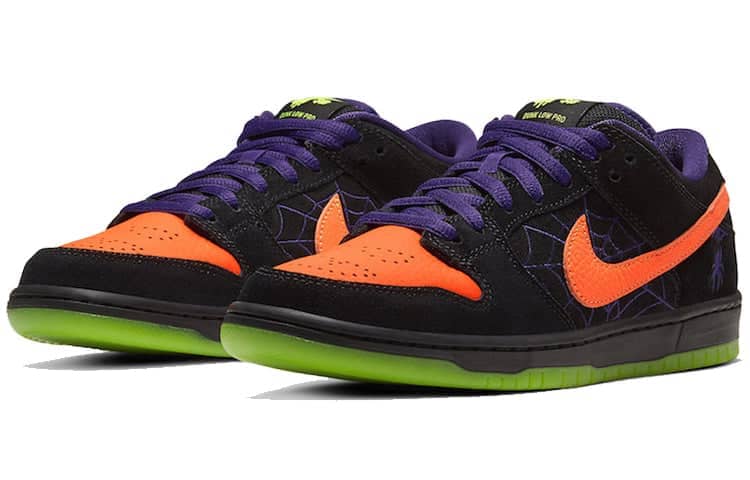 Nike SB Dunk Low Night of Mischief  Green Black Orange - Nike SB Dunk Low Night of Mischief  Green Black Orange - Yeezy Boost 350