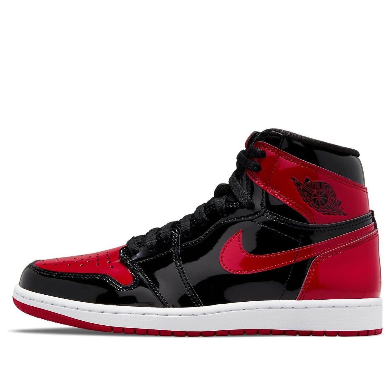 Air Jordan 1 Retro High OG  Patent Bred - Air Jordan 1 Retro High OG  Patent Bred - Yeezy Boost 350