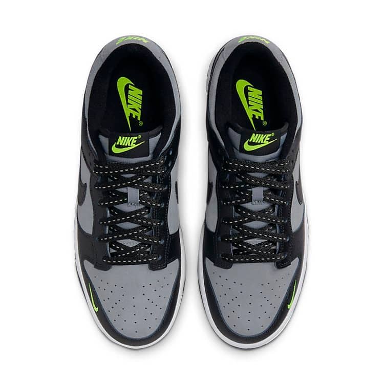 Nike Dunk Low  Black Grey Green Strike - Nike Dunk Low  Black Grey Green Strike - Yeezy Boost 350