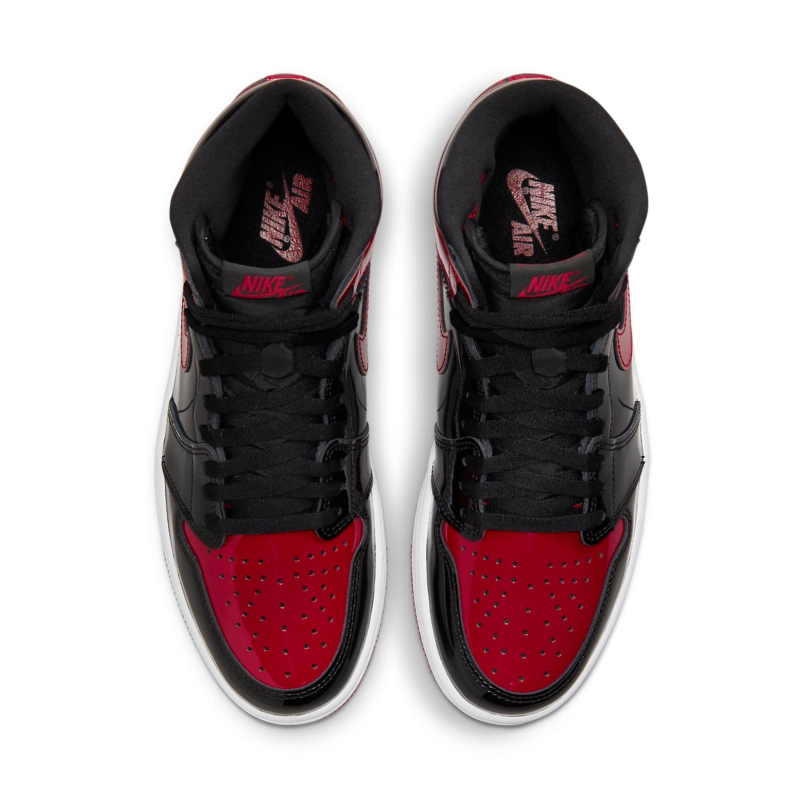 Air Jordan 1 Retro High OG  Patent Bred - Air Jordan 1 Retro High OG  Patent Bred - Yeezy Boost 350