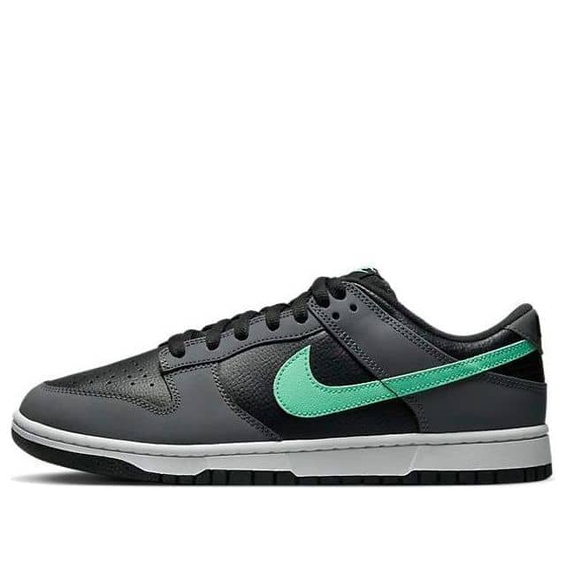 Nike Dunk Low  Black Green Glow - Nike Dunk Low  Black Green Glow - Yeezy Boost 350