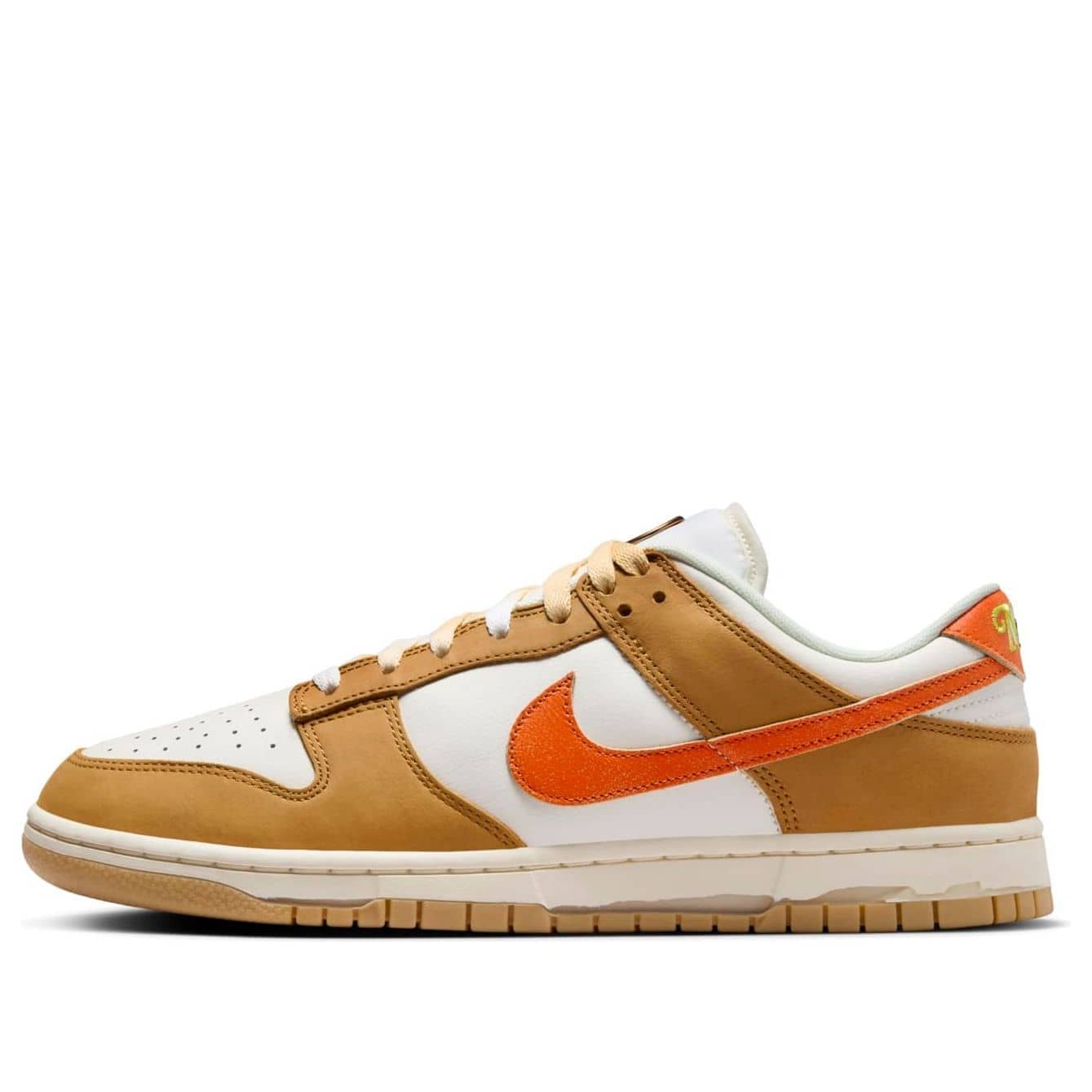 Nike Dunk Low Retro  Sail Safety Orange Wheat - Nike Dunk Low Retro  Sail Safety Orange Wheat - Yeezy Boost 350