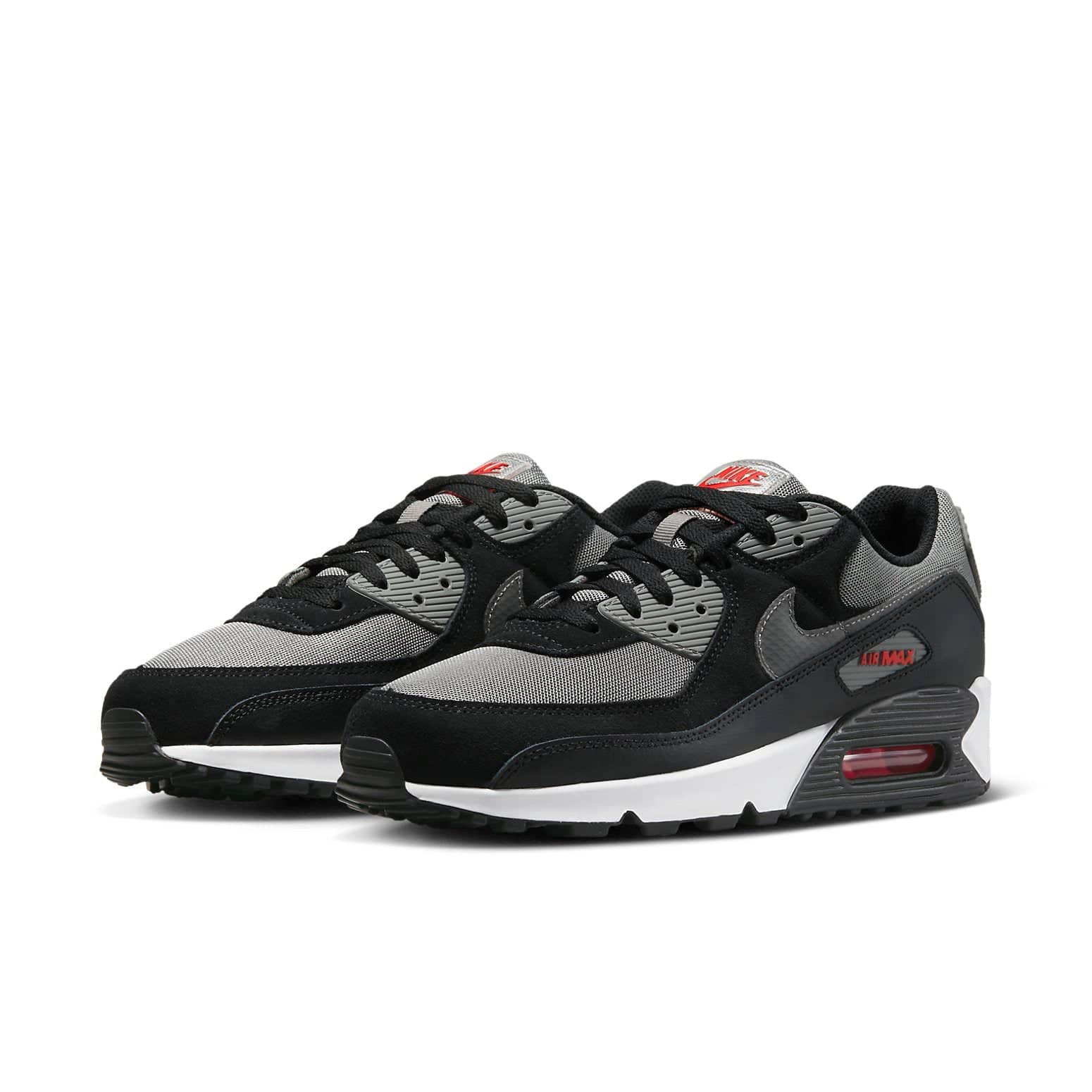Nike Air Max 90  Black Pewter Red - Nike Air Max 90  Black Pewter Red - Yeezy Boost 350