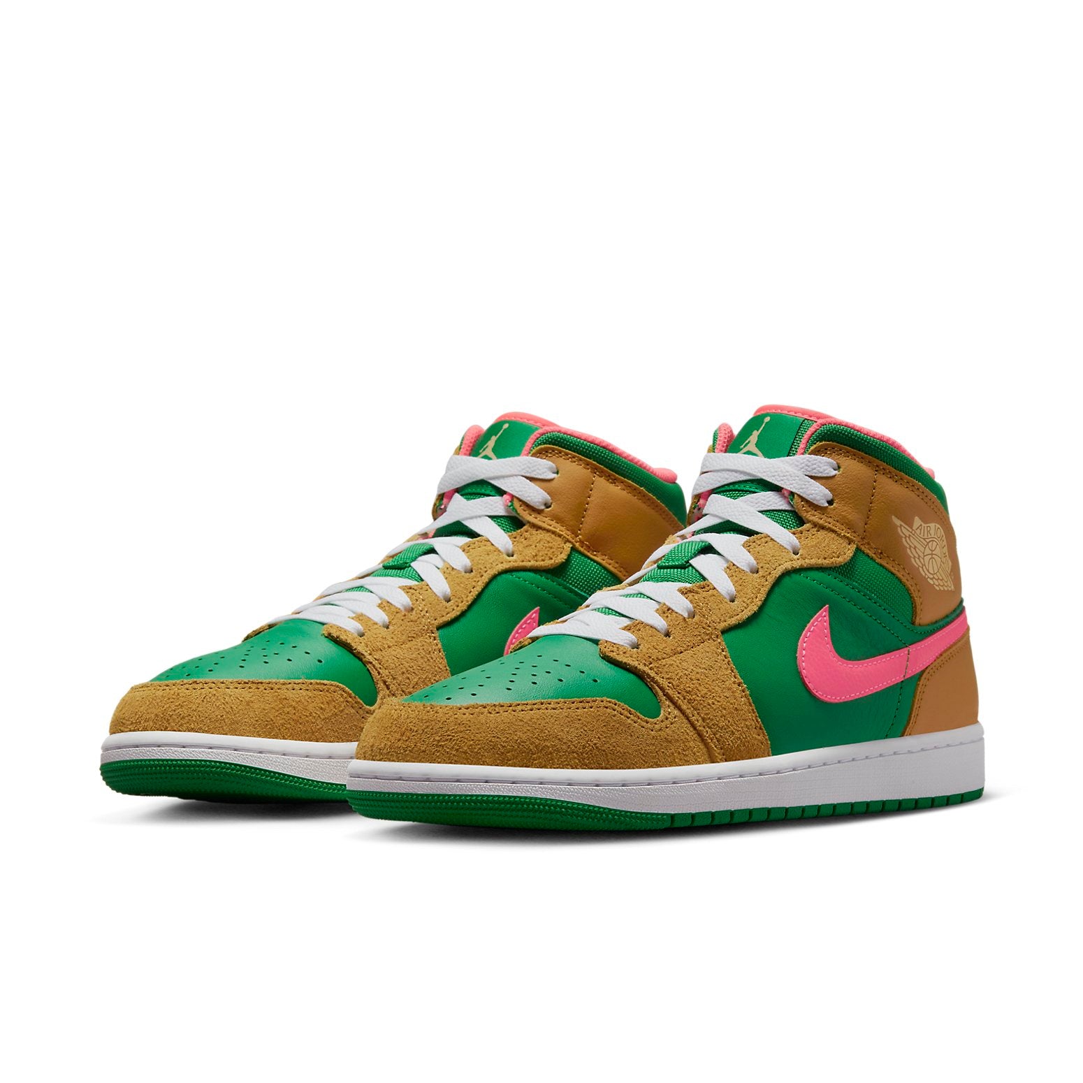 Jordan Air Jordan 1 Mid Wheat Watermelon - Jordan Air Jordan 1 Mid Wheat Watermelon - Yeezy Boost 350
