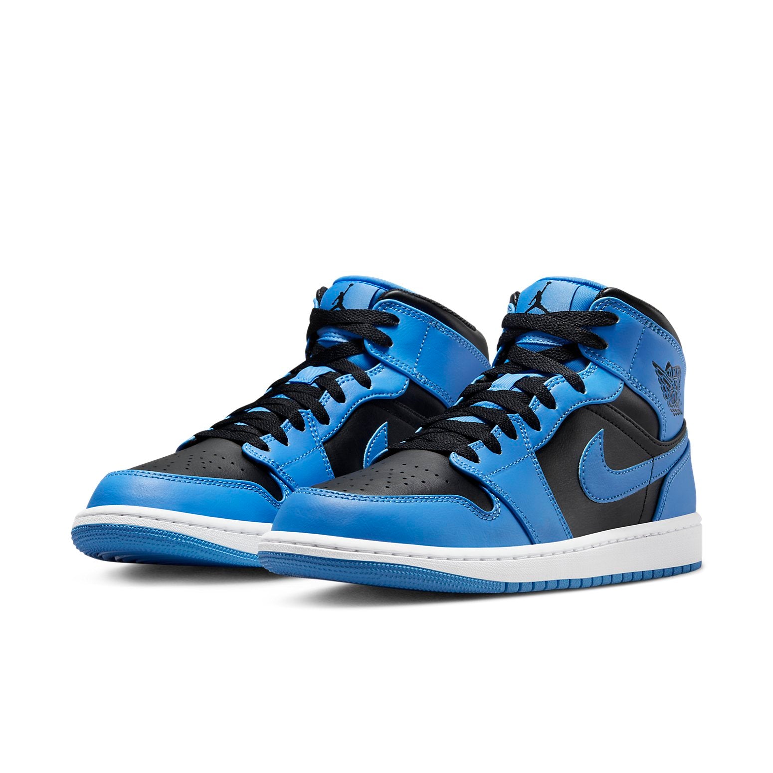 Air Jordan 1 Mid  University Blue Black - Air Jordan 1 Mid  University Blue Black - Yeezy Boost 350