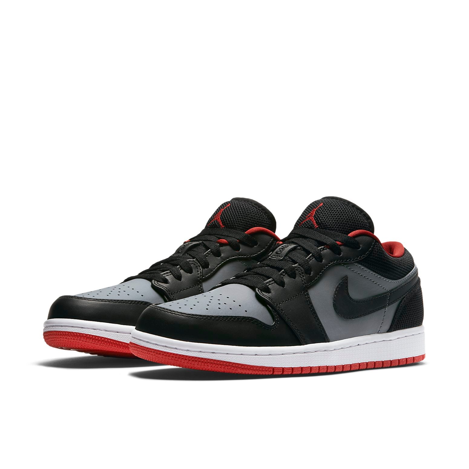 Air Jordan 1 Retro Low  Black Red Grey - Air Jordan 1 Retro Low  Black Red Grey - Yeezy Boost 350
