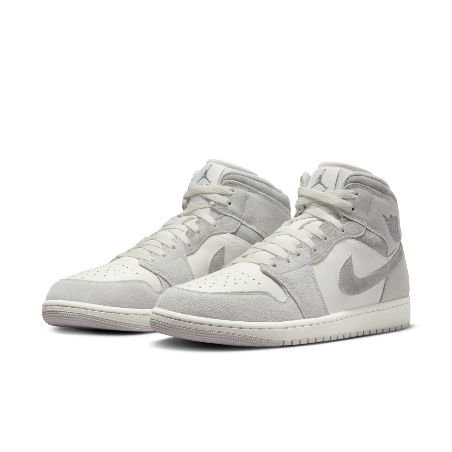 Air Jordan 1 Mid SE  Neutral Grey Suede - Air Jordan 1 Mid SE  Neutral Grey Suede - Yeezy Boost 350