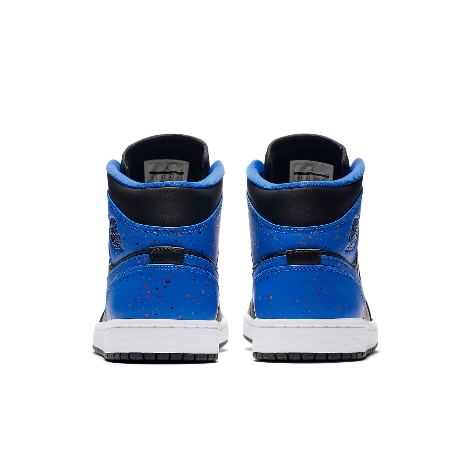 Air Jordan 1 Mid  Royal Splatter - Air Jordan 1 Mid  Royal Splatter - Yeezy Boost 350