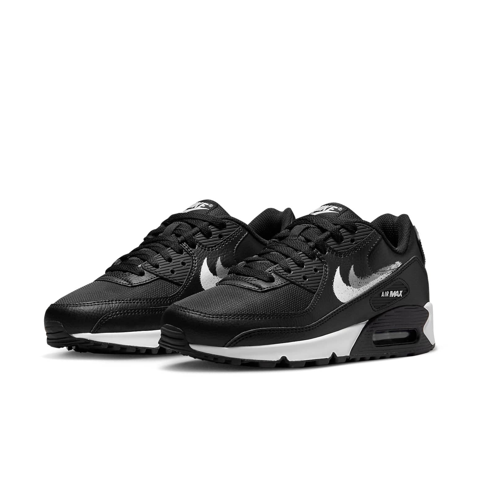 Nike Air Max 90  Spray Paint Swoosh - Nike Air Max 90  Spray Paint Swoosh - Yeezy Boost 350