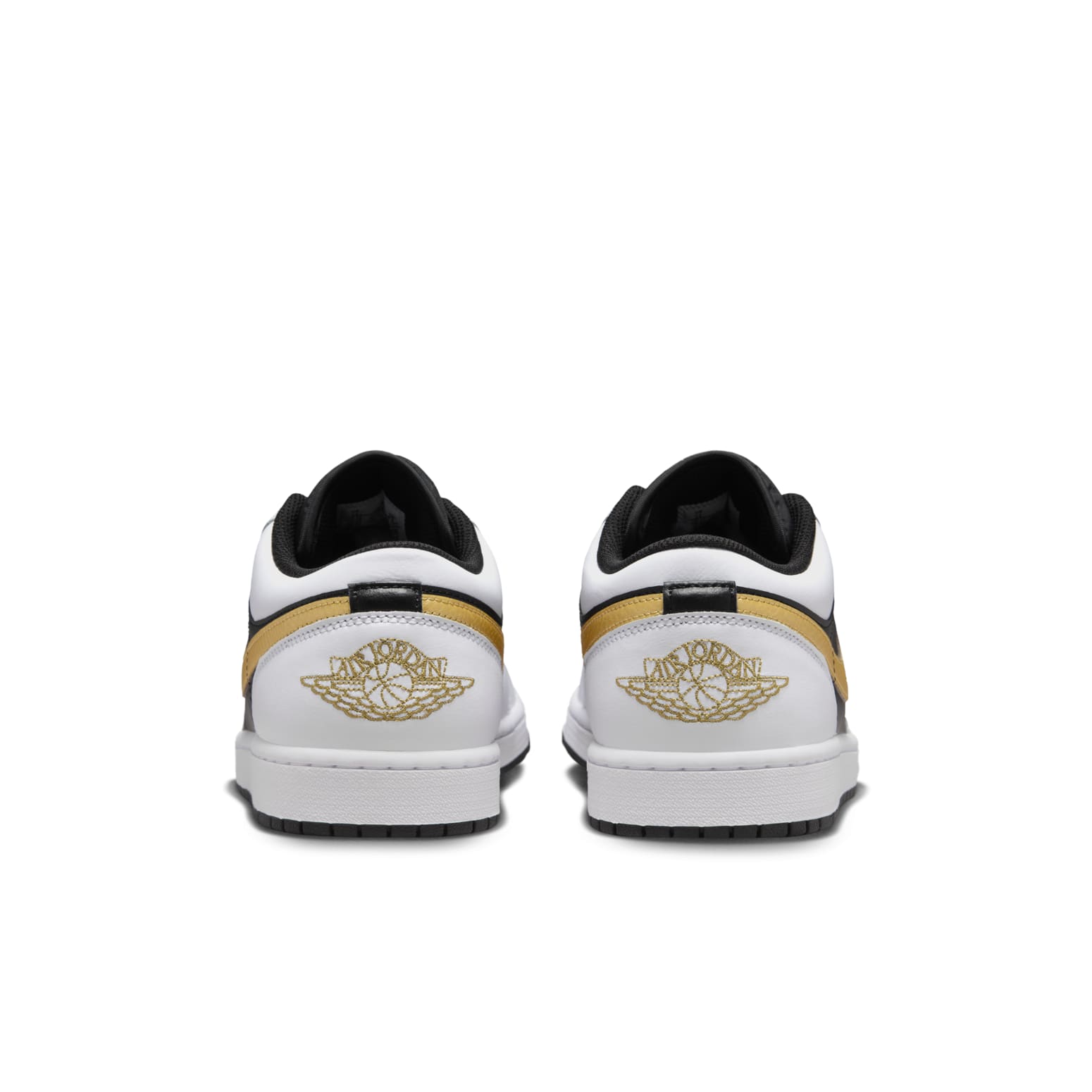Air Jordan 1 Low  White Black Metallic Gold Swoosh - Air Jordan 1 Low  White Black Metallic Gold Swoosh - Yeezy Boost 350