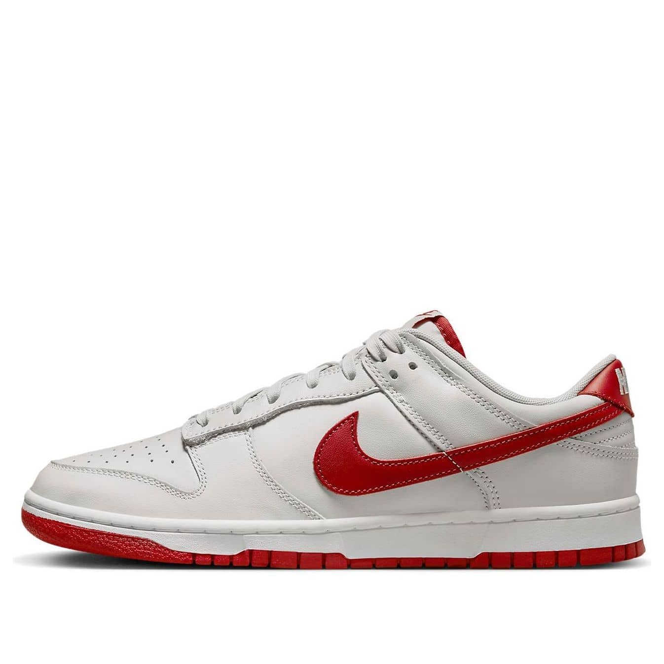 Nike Dunk Low  Vast Grey Varsity Red - Nike Dunk Low  Vast Grey Varsity Red - Yeezy Boost 350