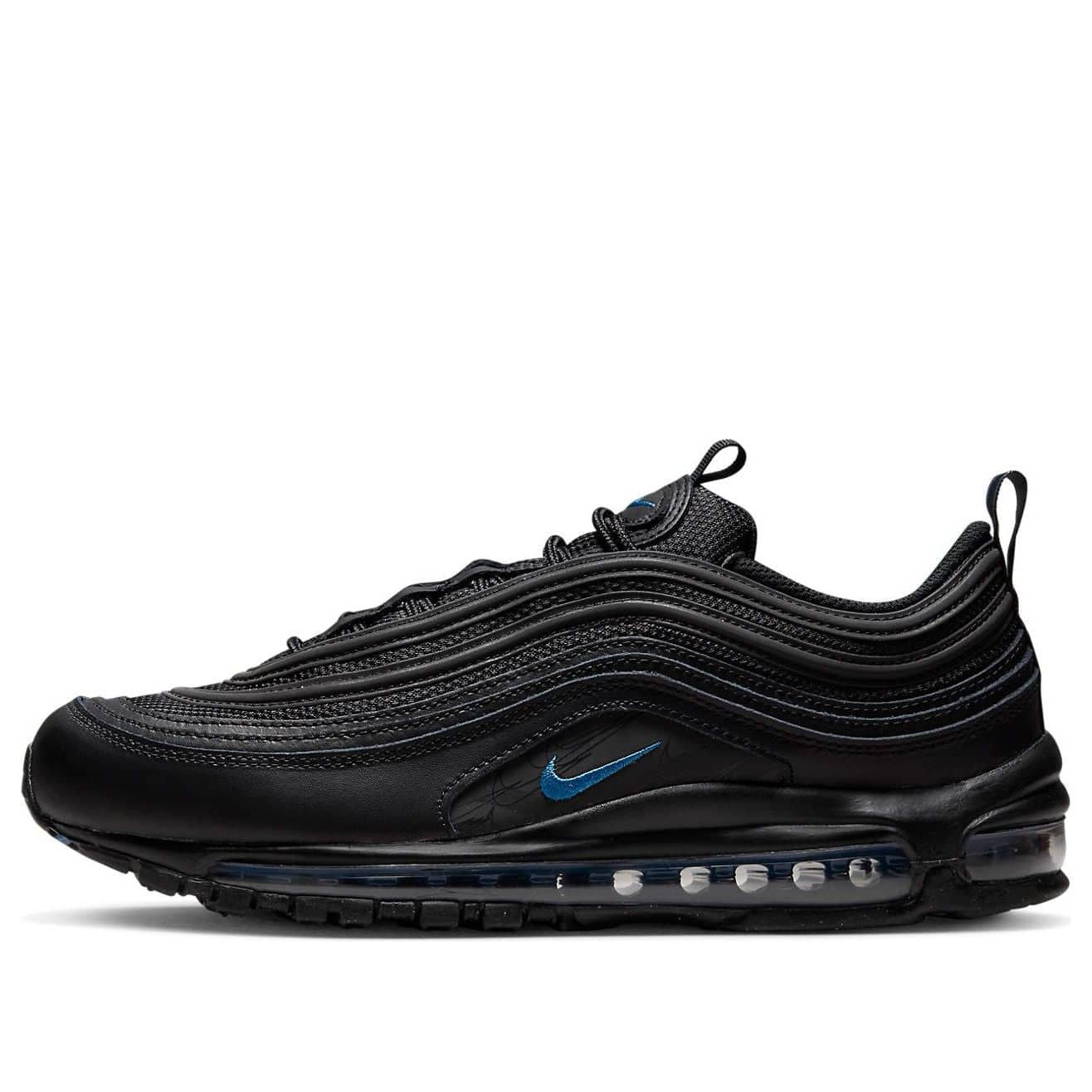 Nike Air Max 97  Black Dark Marina Blue - Nike Air Max 97  Black Dark Marina Blue - Yeezy Boost 350