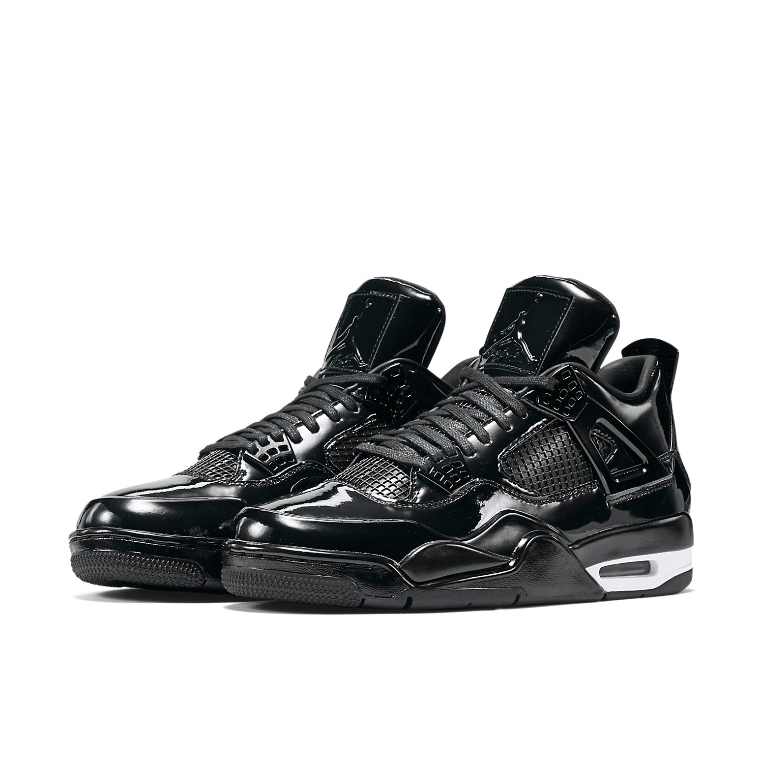 Air Jordan 4 Retro 11Lab4  Black Patent Leather - Air Jordan 4 Retro 11Lab4  Black Patent Leather - Yeezy Boost 350