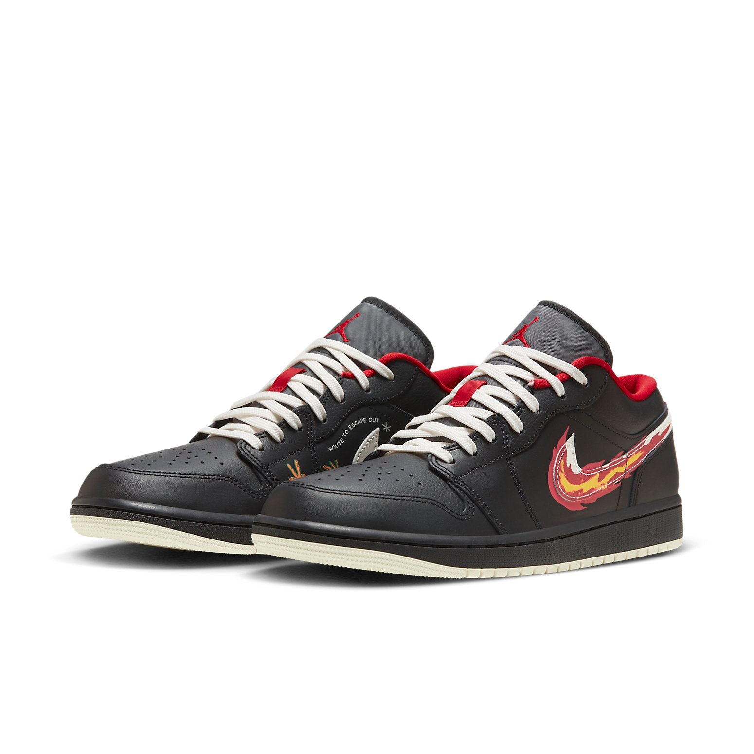 Air Jordan 1 Low SE  Just Skate Black - Air Jordan 1 Low SE  Just Skate Black - Yeezy Boost 350