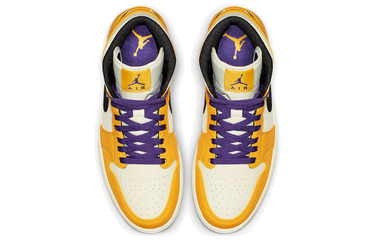 Air Jordan 1 Mid  Lakers Gold - Air Jordan 1 Mid  Lakers Gold - Yeezy Boost 350