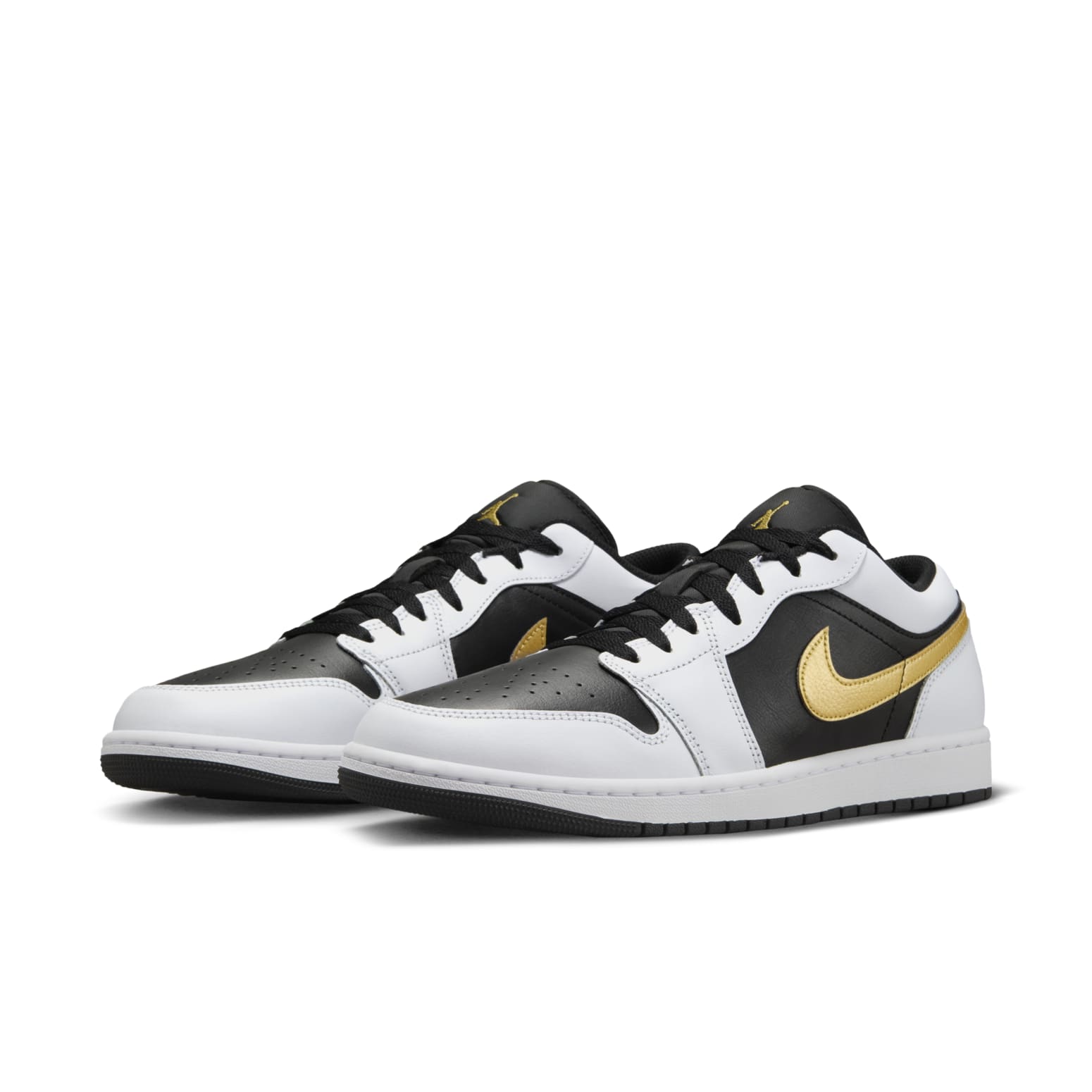 Air Jordan 1 Low  White Black Metallic Gold Swoosh - Air Jordan 1 Low  White Black Metallic Gold Swoosh - Yeezy Boost 350