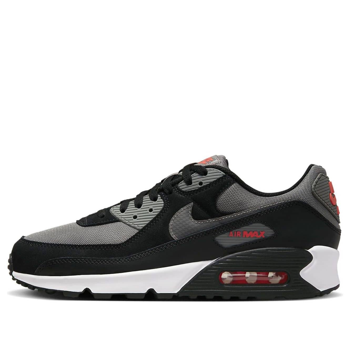 Nike Air Max 90  Black Pewter Red - Nike Air Max 90  Black Pewter Red - Yeezy Boost 350