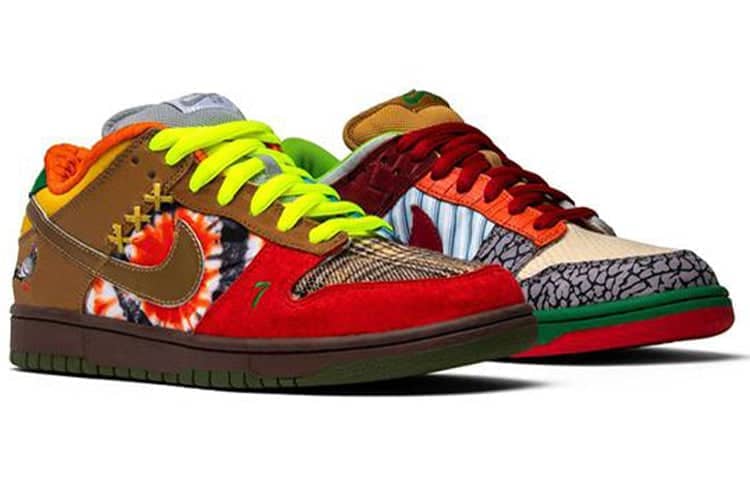 Nike SB Dunk Low  What The Dunk - Nike SB Dunk Low  What The Dunk - Yeezy Boost 350