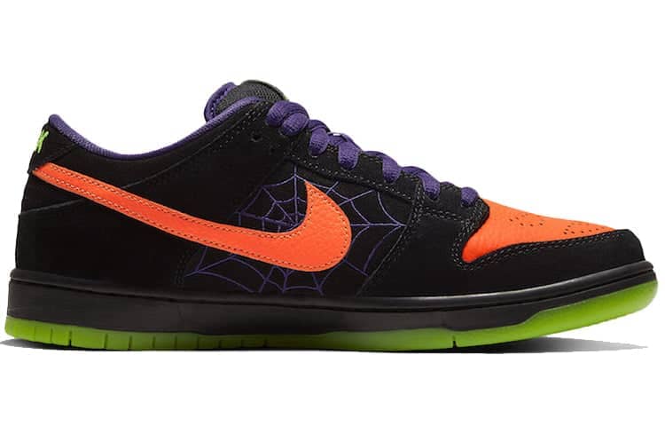 Nike SB Dunk Low Night of Mischief  Green Black Orange - Nike SB Dunk Low Night of Mischief  Green Black Orange - Yeezy Boost 350
