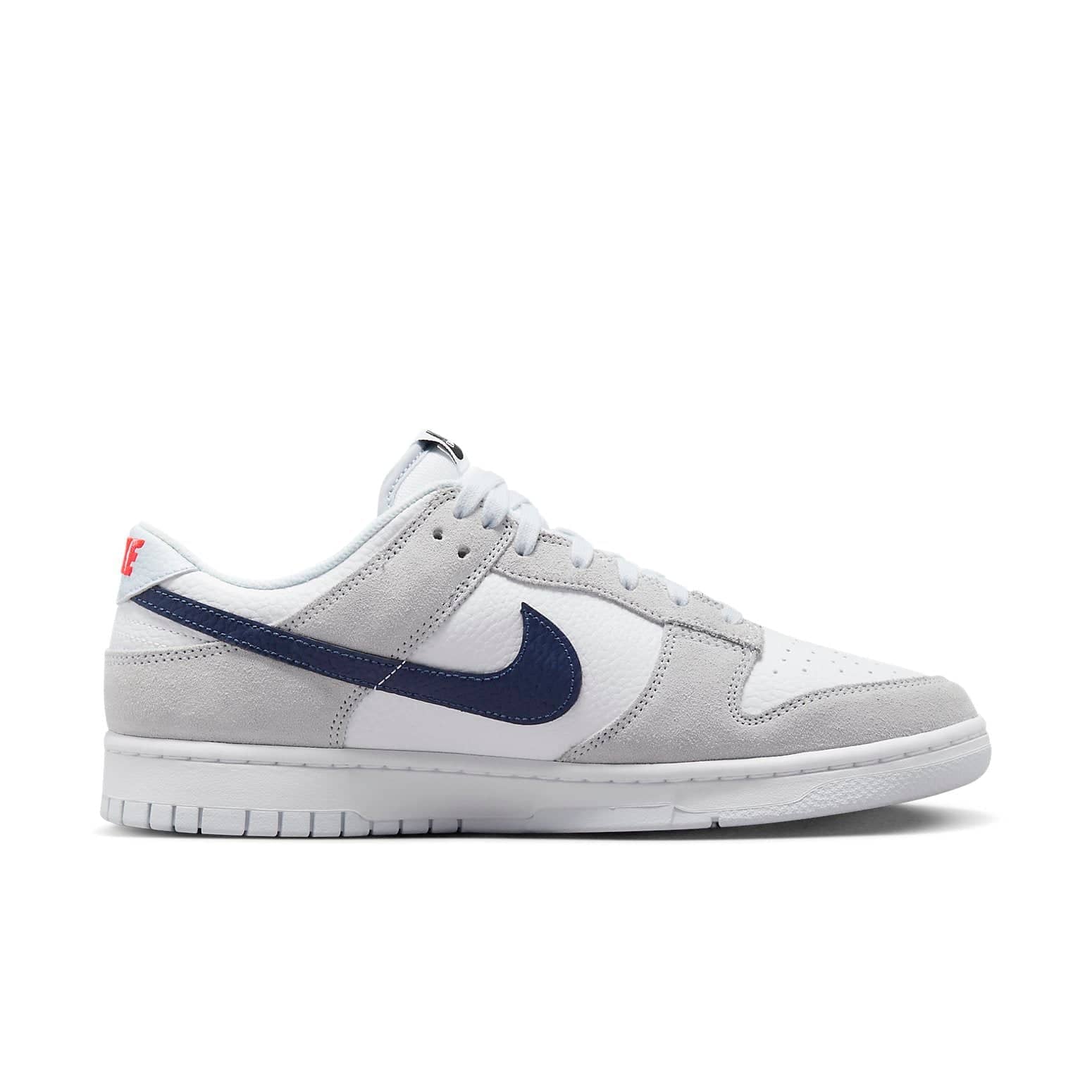 Nike Dunk Low  Mini Swoosh - White Grey Navy Aqua - Nike Dunk Low  Mini Swoosh - White Grey Navy Aqua - Yeezy Boost 350